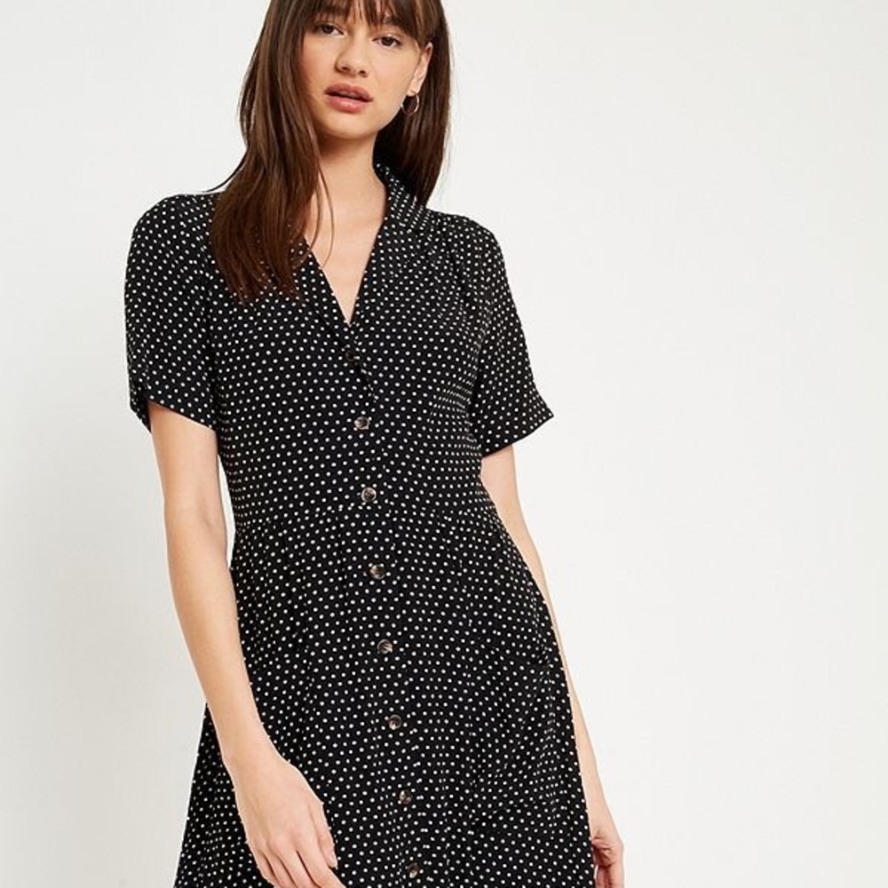 Urban Outfitters Button Down Midi Dress